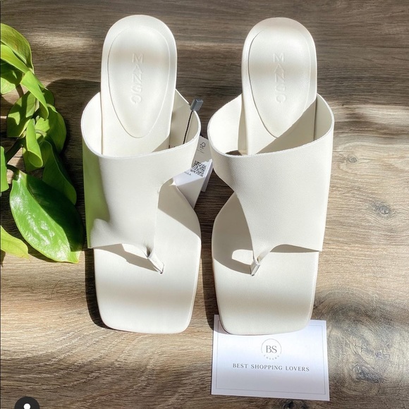 Mango bovine leather sandals bloggers favorite - Picture 7 of 17